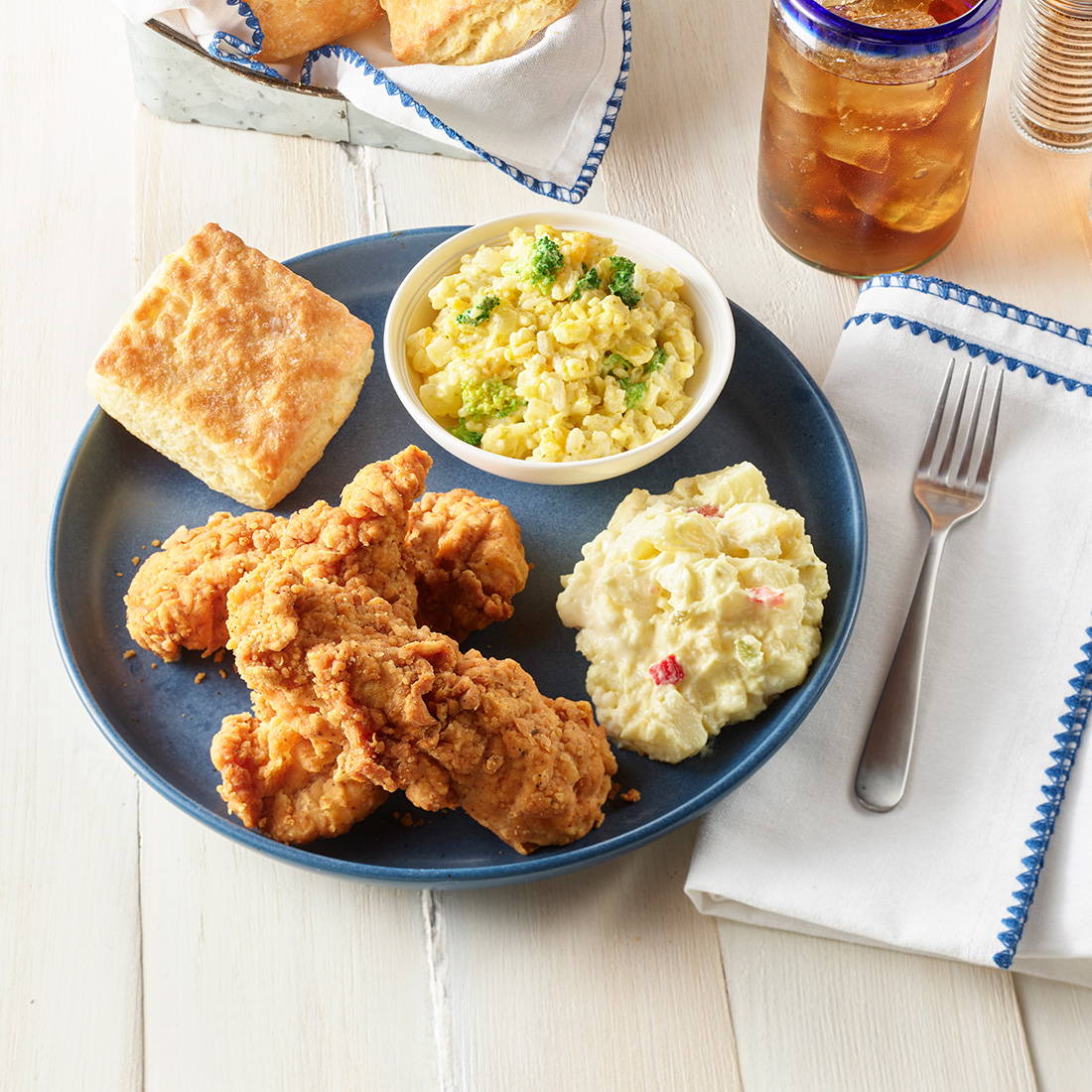 KJs Chicken Tender Plate Plate 723 0032